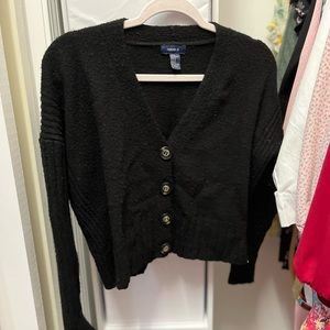 Forever 21 black cardigan